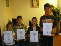 Деца от Ботевград завоюваха призови места в в конкурса “Мисия спасител - 2009”